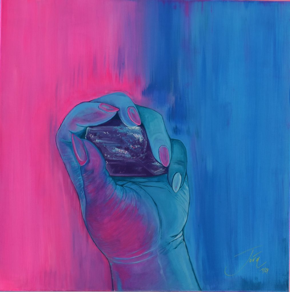 Nr. 4 Amythist Hand
