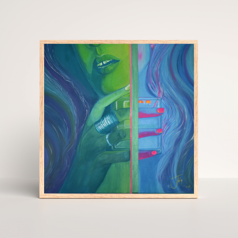 Woman with Glas